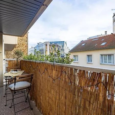 Appartement Gaspar - Joli Nid Douillet Proche De Paris Avec Balcon